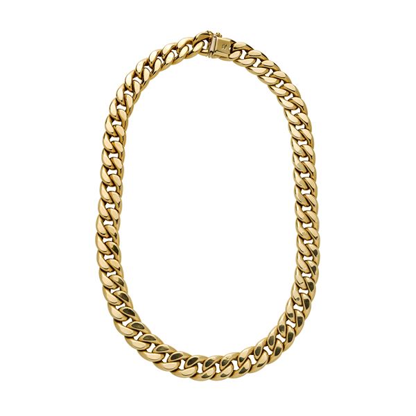 Necklace in yellow gold  - Auction Antique Jewelry, Modern and Watches - Curio - Casa d'aste in Firenze