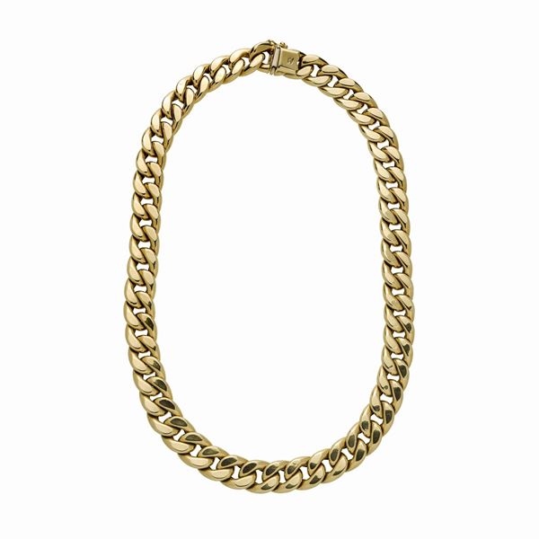 Necklace in yellow gold  - Auction Antique Jewelry, Modern and Watches - Curio - Casa d'aste in Firenze