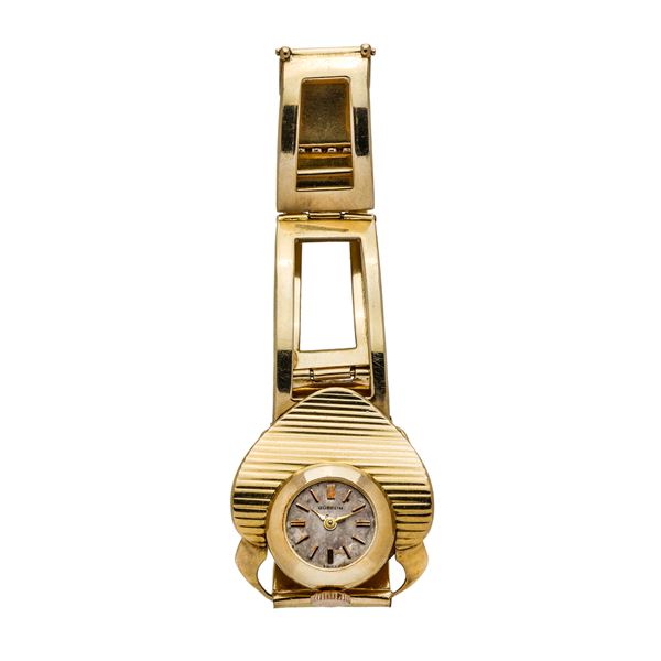GUBELIN - Bracelet-watch in yellow gold Gubelin