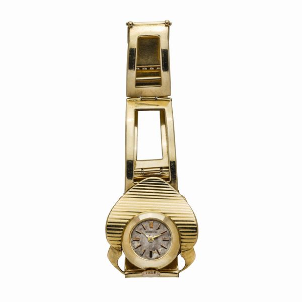 GUBELIN - Bracciale-orologio  in oro giallo Gubelin