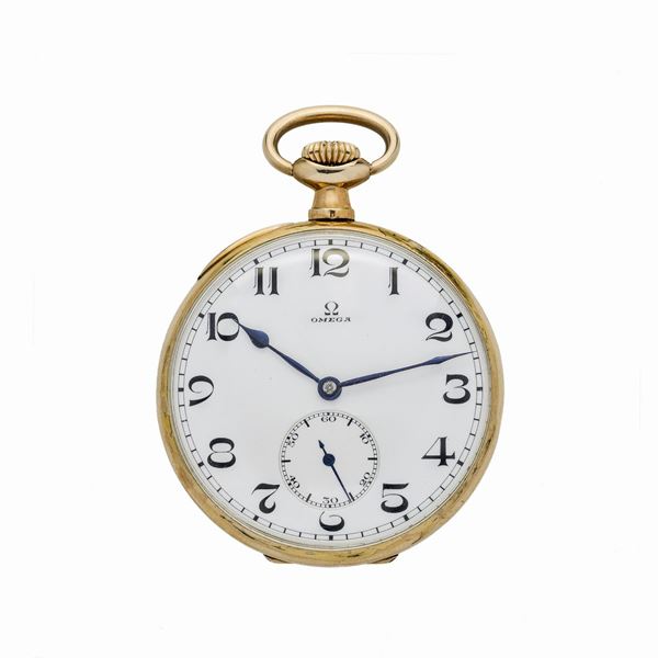 OMEGA - Orologio da tasca in oro giallo Omega