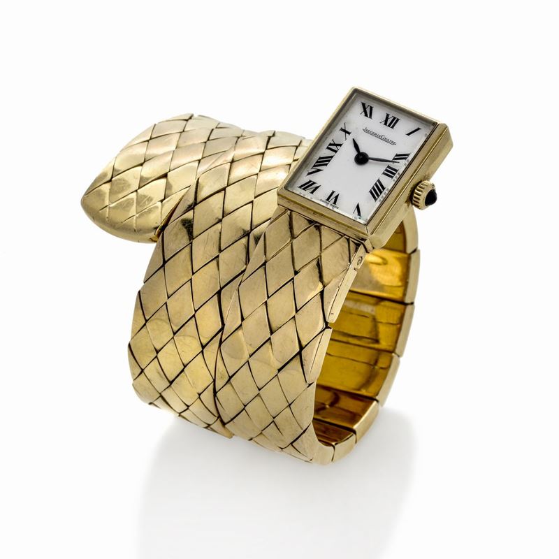 Jaeger Lecoultre - Bracciale Orologio in Oro Giallo Jaeger le Coultre