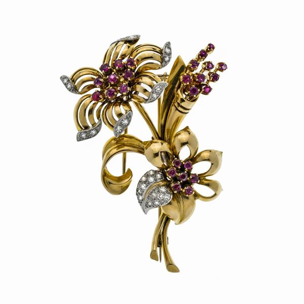 ARTIGIANA FIORENTINA BIGIOTTERIA : Brooch, Artigiana Fiorentina Bigiotteria  - Auction Bijoux and Fashion Jewelry - Curio - Casa d'aste in Firenze