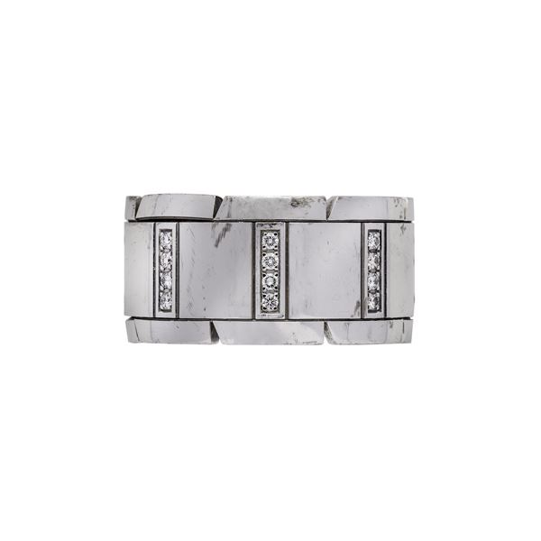 Ring in white gold and diamond Cartier