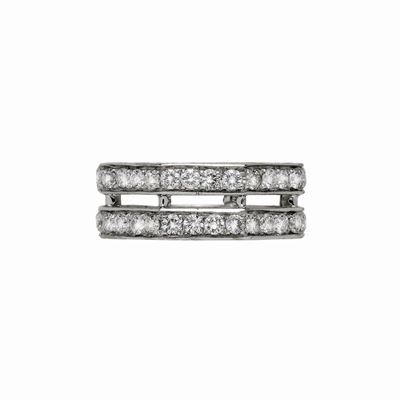 Anello Eternè in Oro Bianco e Diamanti
