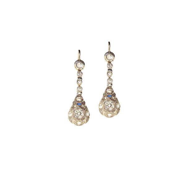 Pair of Earrings  - Auction Jewelry of the Twentieth Century - Curio - Casa d'aste in Firenze
