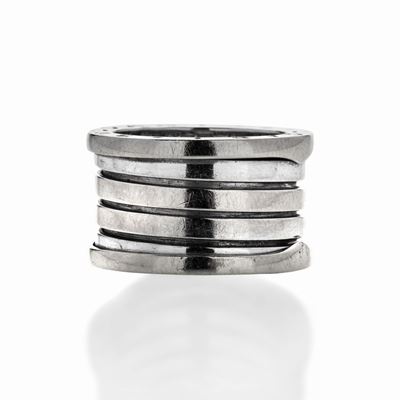 Anello in Oro Bianco Bzero1 Bulgari