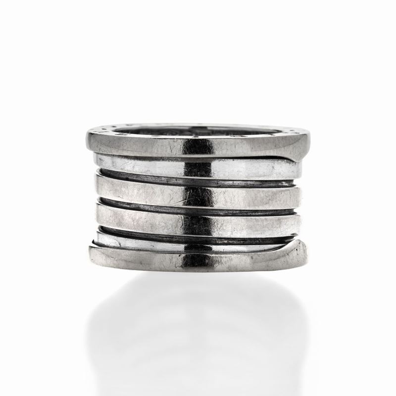 Anello in Oro Bianco Bzero1 Bulgari