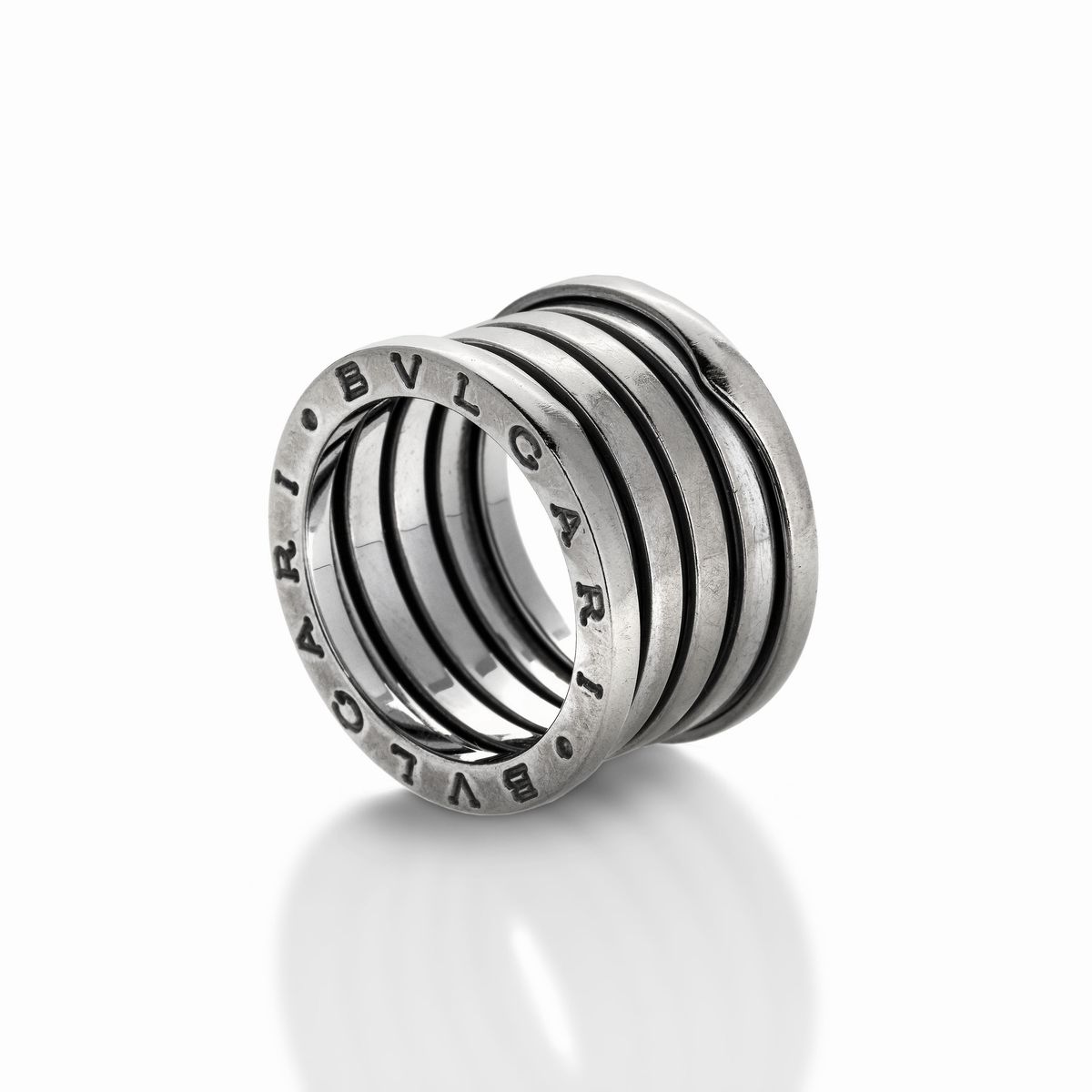 Anello in Oro Bianco Bzero1 Bulgari