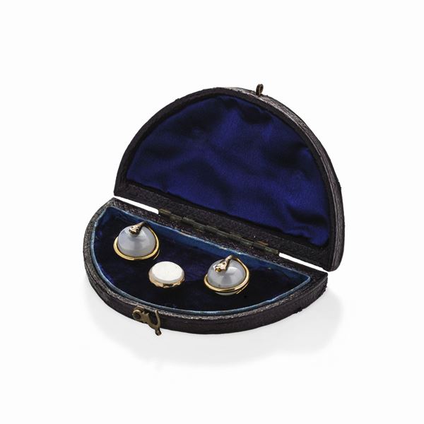 Set of buttons