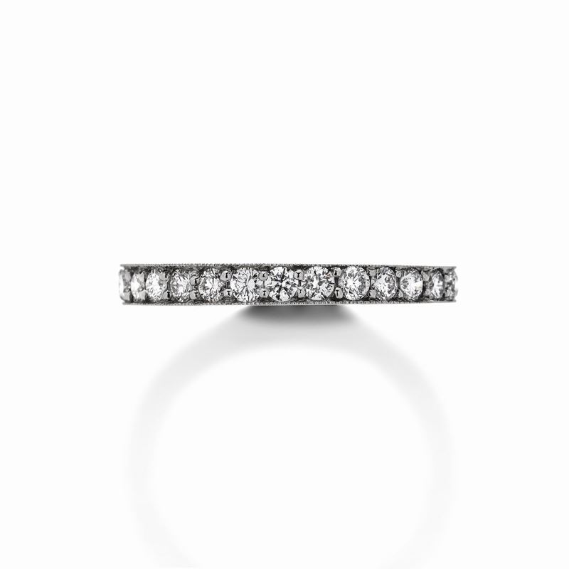 Anello Eternè in Platino e Diamanti