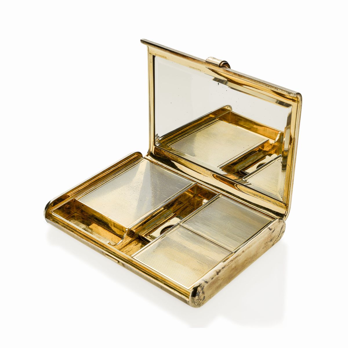Trousse in Argento Dorato e Oro Giallo