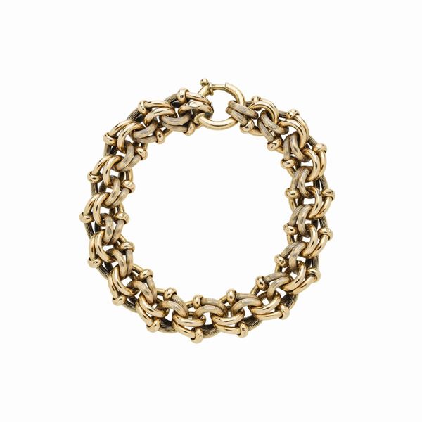 Yellow gold bracelet