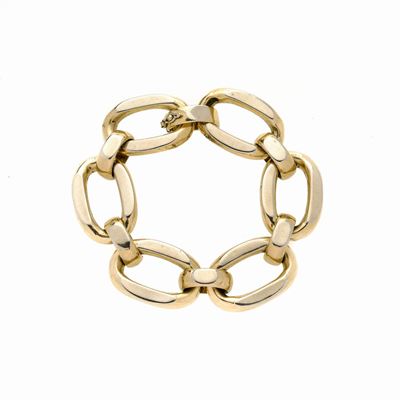 Bracciale a Maglie in Oro Giallo