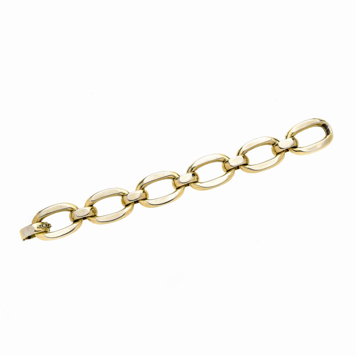 Bracciale a Maglie in Oro Giallo