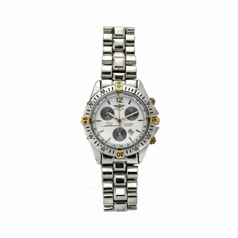 Orologio da Polso con Cronografo in Acciaio Colt Ocean Breitling