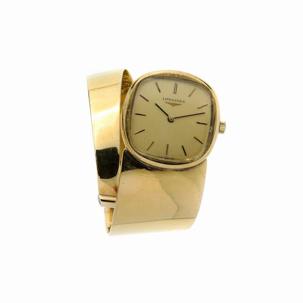 LONGINES - Orologio da signora in oro giallo Longines