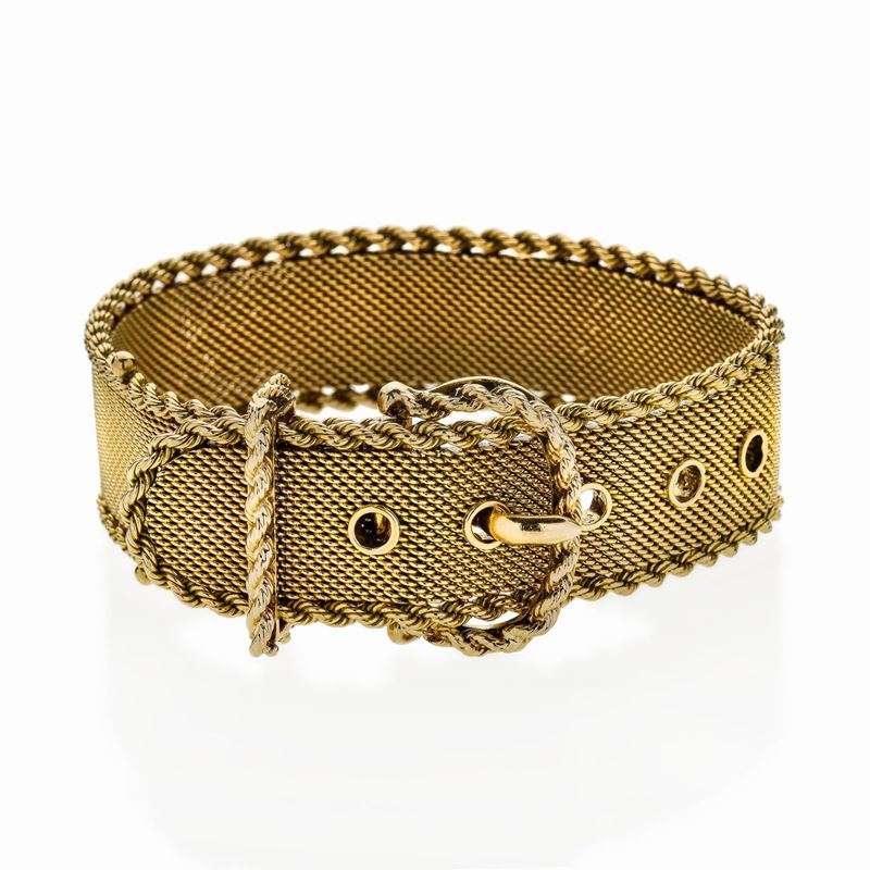 Bracciale Cintura in Oro Giallo