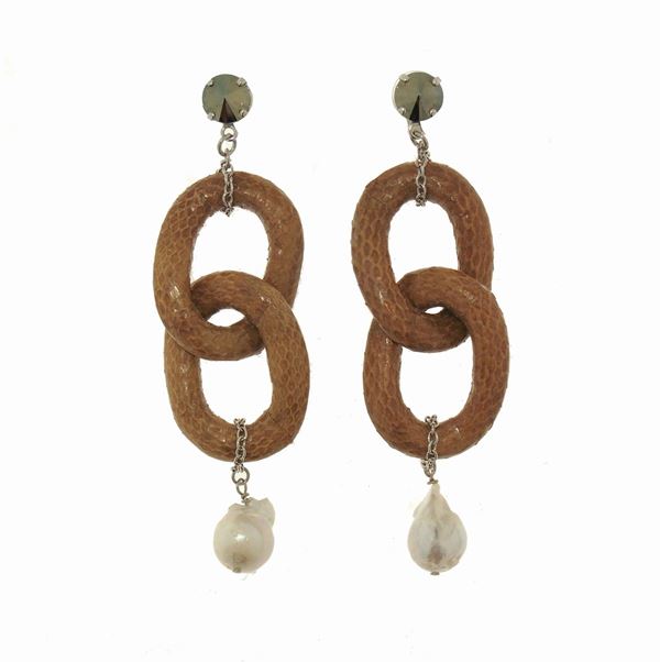 Paio di orecchini  - Asta Bijoux e Fashion Jewelry - Curio - Casa d'aste in Firenze