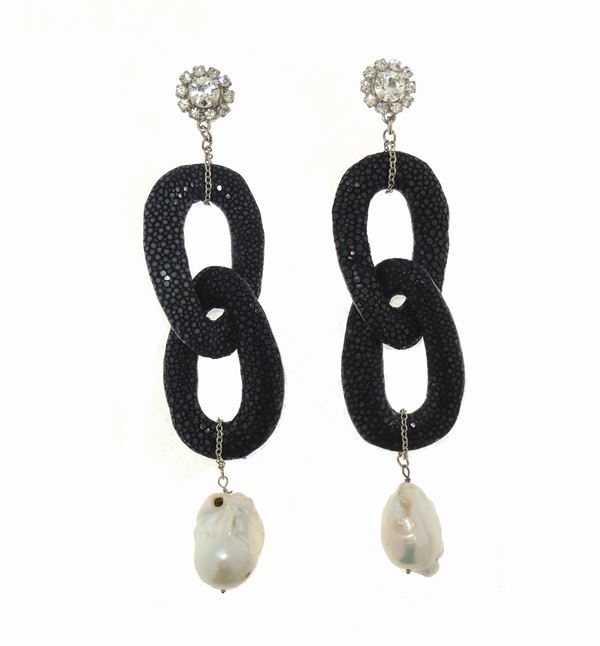 Paio di orecchini  - Asta Bijoux e Fashion Jewelry - Curio - Casa d'aste in Firenze