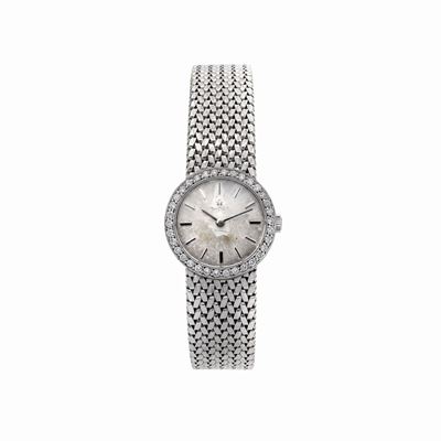 Orologio da Signora in Oro Bianco e Diamanti Omega