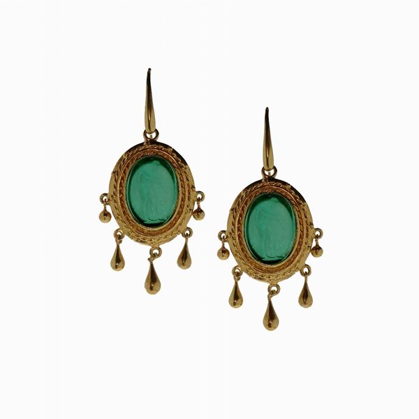 Pair of earrings  - Auction Bijoux and Fashion Jewelry - Curio - Casa d'aste in Firenze