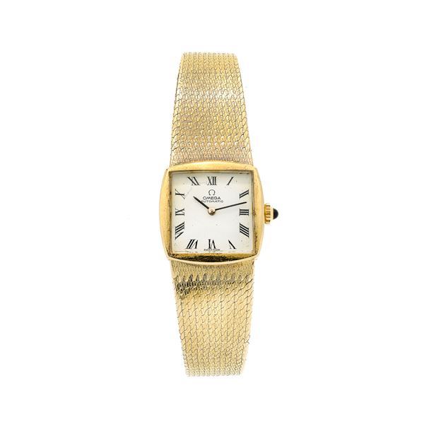 OMEGA : Lady's watch in yellow gold Omega Automatic  - Auction Auction of Antique Jewelry, Modern and watches - Curio - Casa d'aste in Firenze