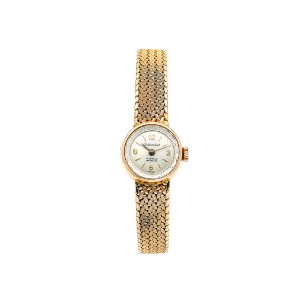 Lady's watch in yellow gold Gigandet  - Auction Auction of Antique Jewelry, Modern and watches - Curio - Casa d'aste in Firenze