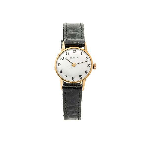 BULOVA : Lady's watch in yellow gold Bulova  - Auction Auction of Antique Jewelry, Modern and watches - Curio - Casa d'aste in Firenze
