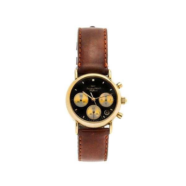 IWC SCHAFFHAUSEN : Wristwatch yellow gold IWC Shaffhausen  - Auction Auction of Antique Jewelry, Modern and watches - Curio - Casa d'aste in Firenze