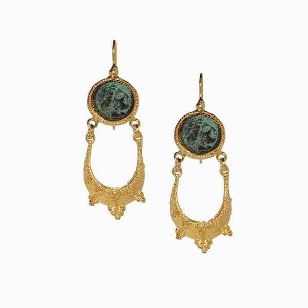 Paio di orecchini  - Asta Bijoux e Fashion Jewelry - Curio - Casa d'aste in Firenze