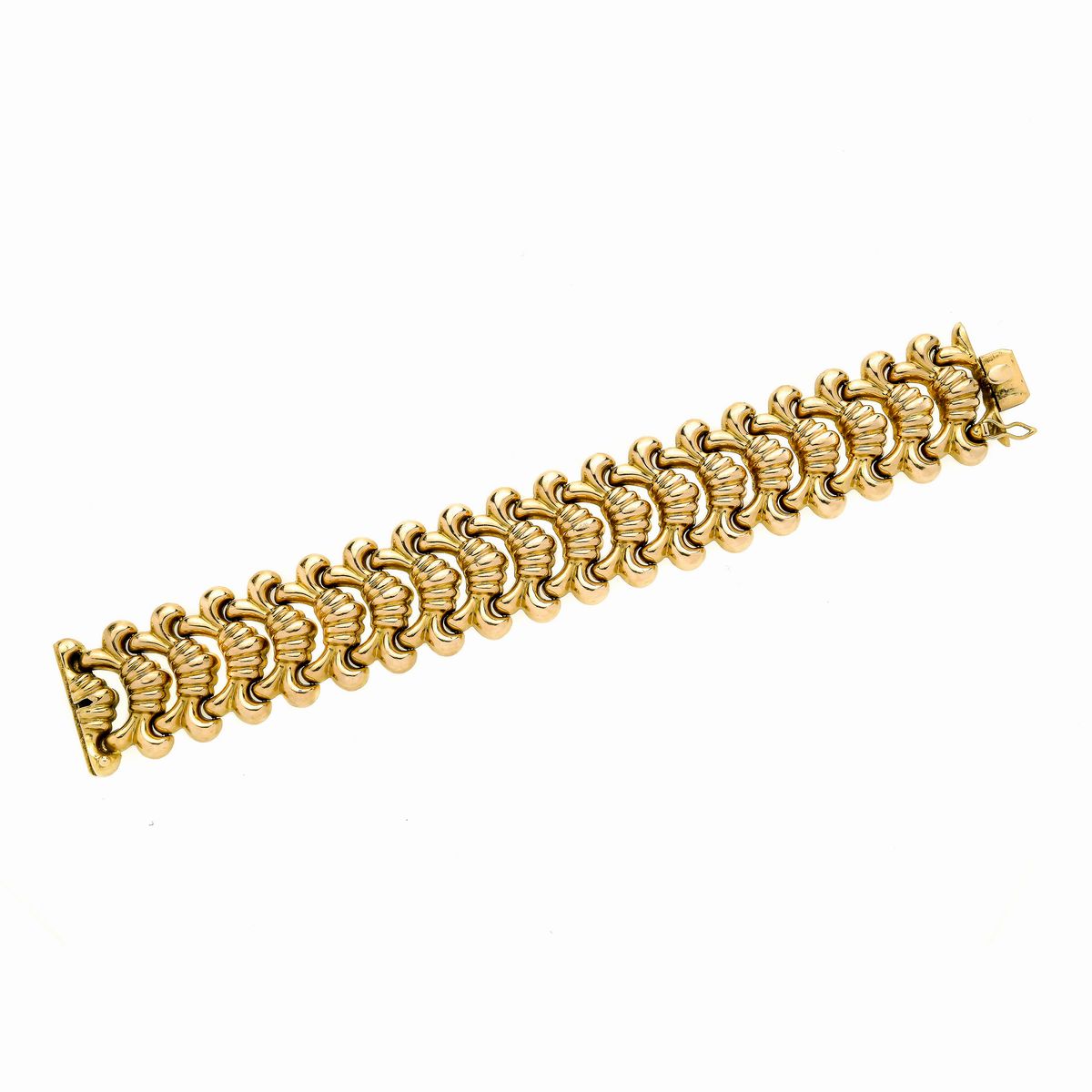 Alto Bracciale in Oro Giallo