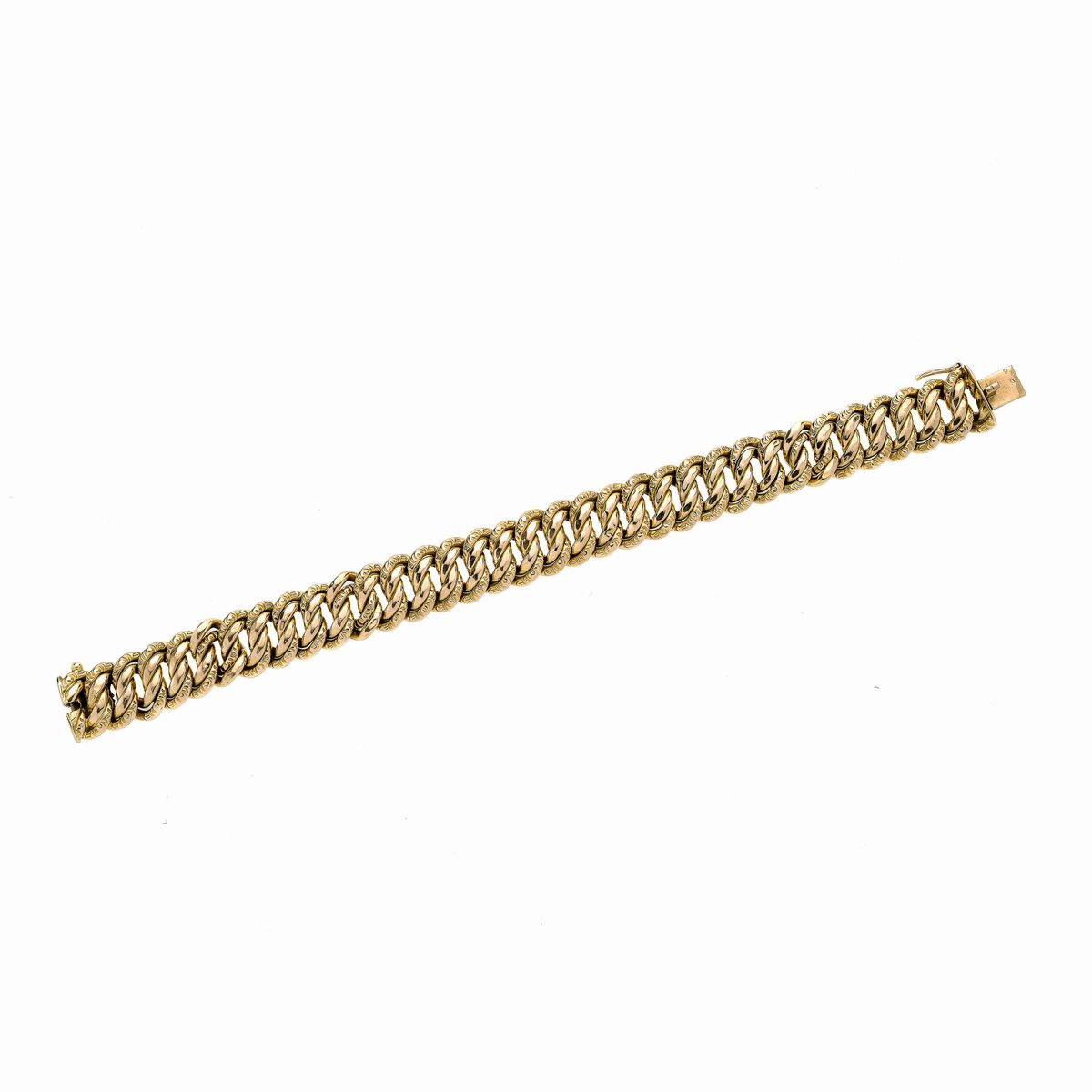Bracciale a Maglie in Oro Giallo