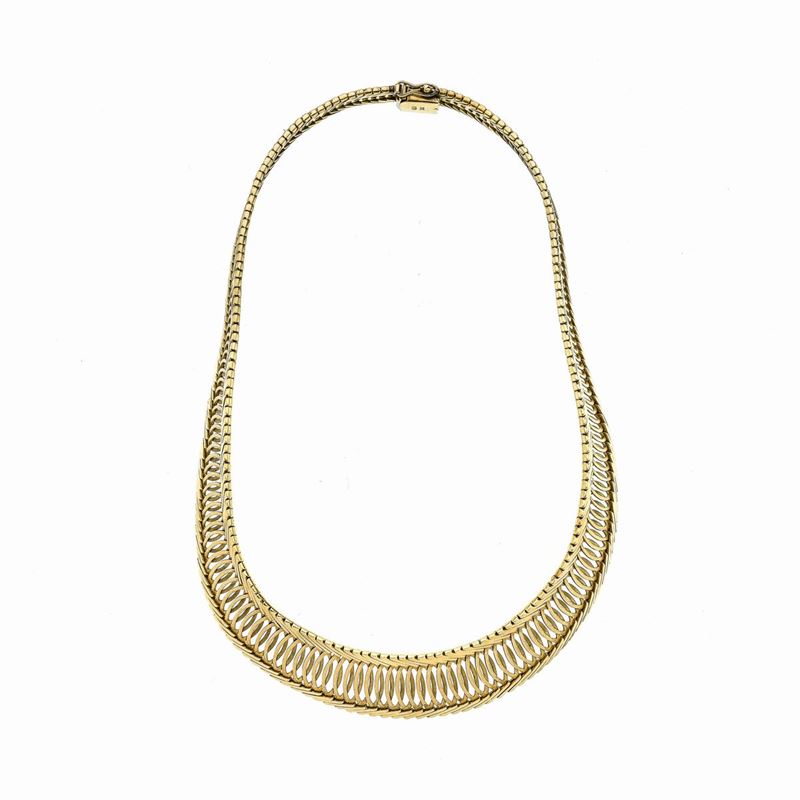 Collier Semirigido in Oro Giallo