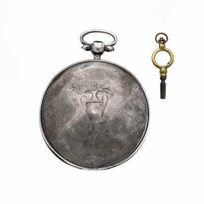 Orologio da Tasca in Argento, Porcellana e Smalti Pre Rigaud