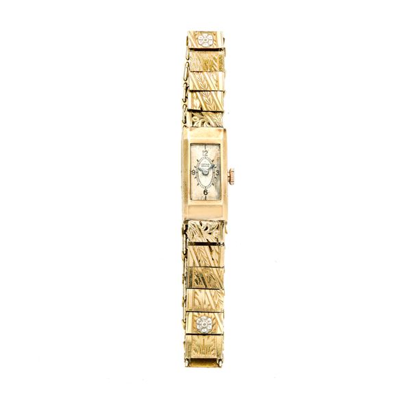 Lady's watch in yellow gold  - Auction Auction of Antique Jewelry, Modern and watches - Curio - Casa d'aste in Firenze