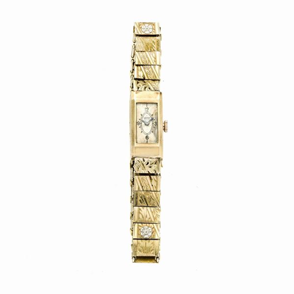 Orologio da signora in oro giallo