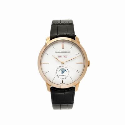 Orologio da Polso in Oro Rosa 1966 Full Calendar Girard Perregaux