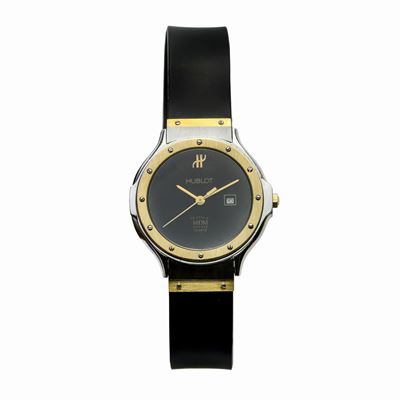 Orologio da Polso in Acciaio e Oro Giallo Hublot