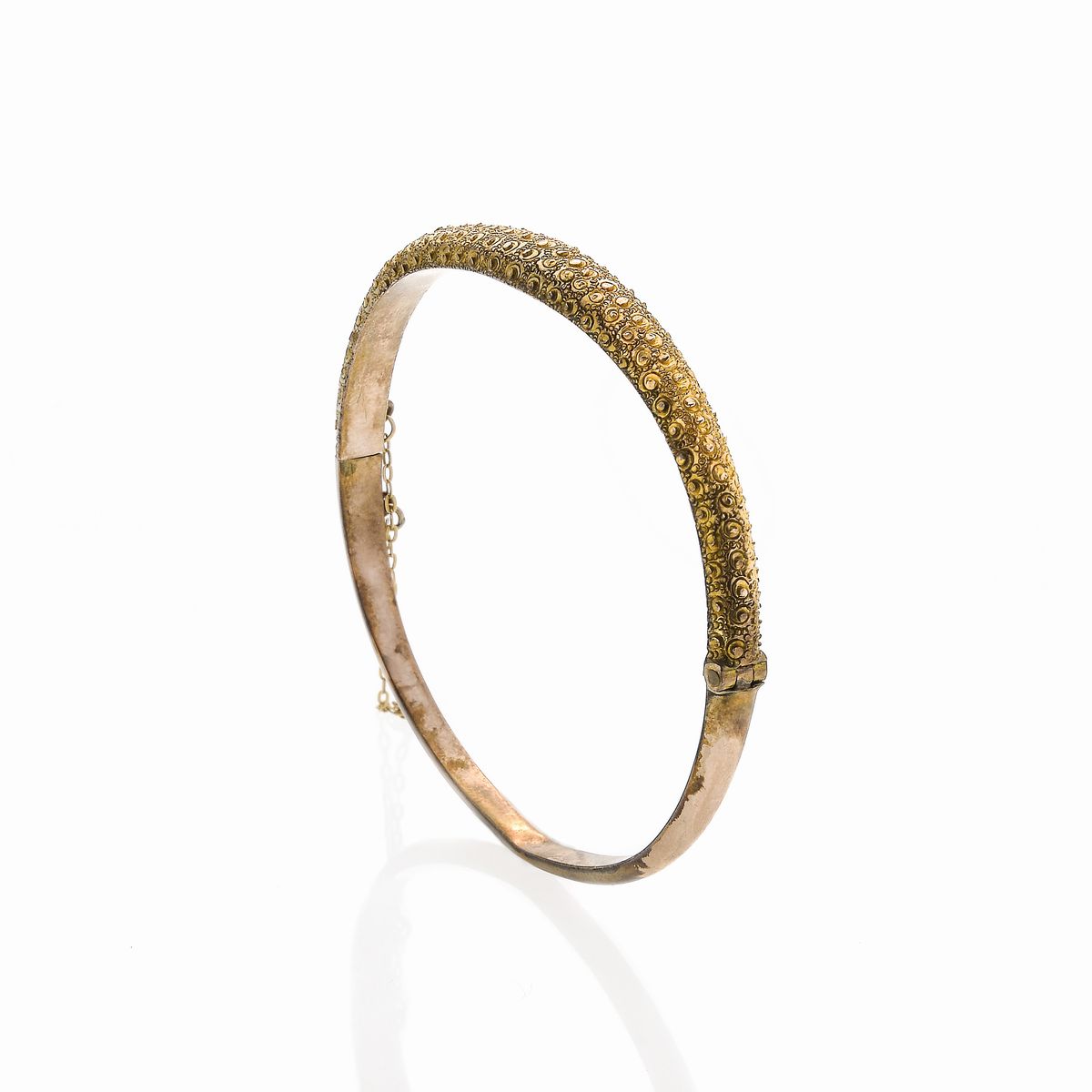 Quattro Bracciali Rigidi in Oro a Basso Titolo