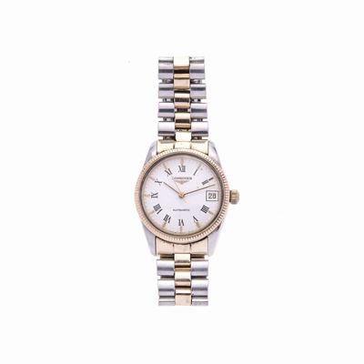 Orologio da Polso in Acciaio e Oro Giallo Longines
