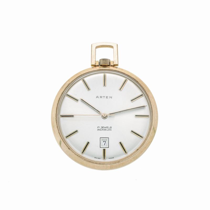 Orologio da Frac in Metallo Dorato Arten