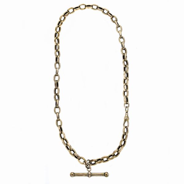 watch-chain in low titer gold  - Auction Jewelery and Watch auction - Antique Jewelery from a Venetian Collection (lots 1-91) - Curio - Casa d'aste in Firenze