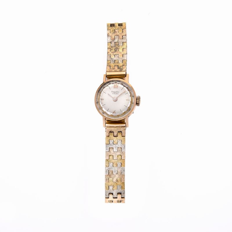 Orologio da Signora in Oro Giallo, Oro Rosa e Oro Bianco