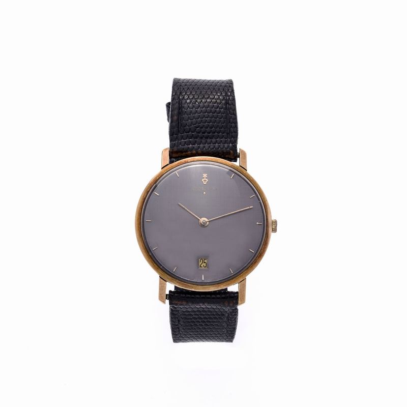 Orologio da polso in acciaio e oro giallo Corum