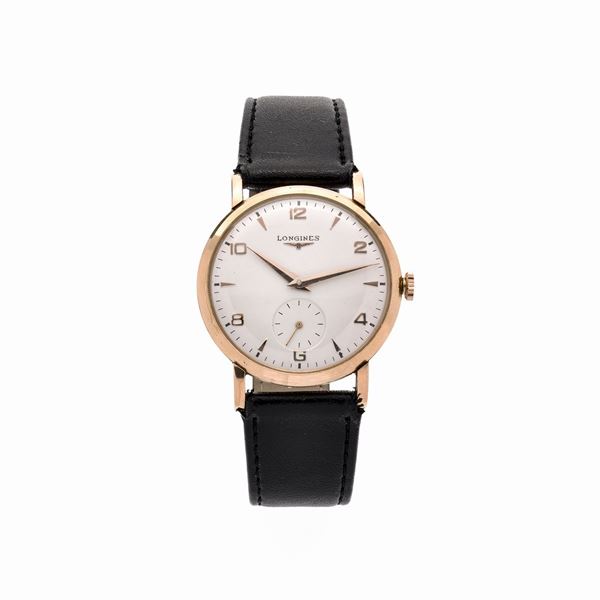 LONGINES - Wristwatch in yellow gold Longines