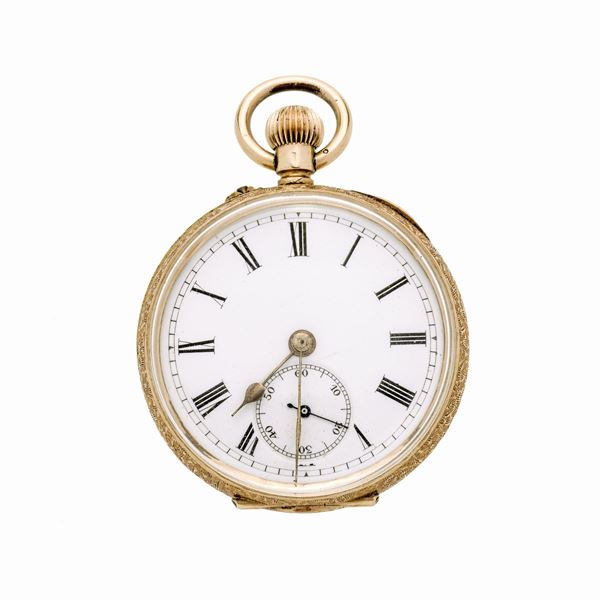 Orologio da tasca in oro giallo