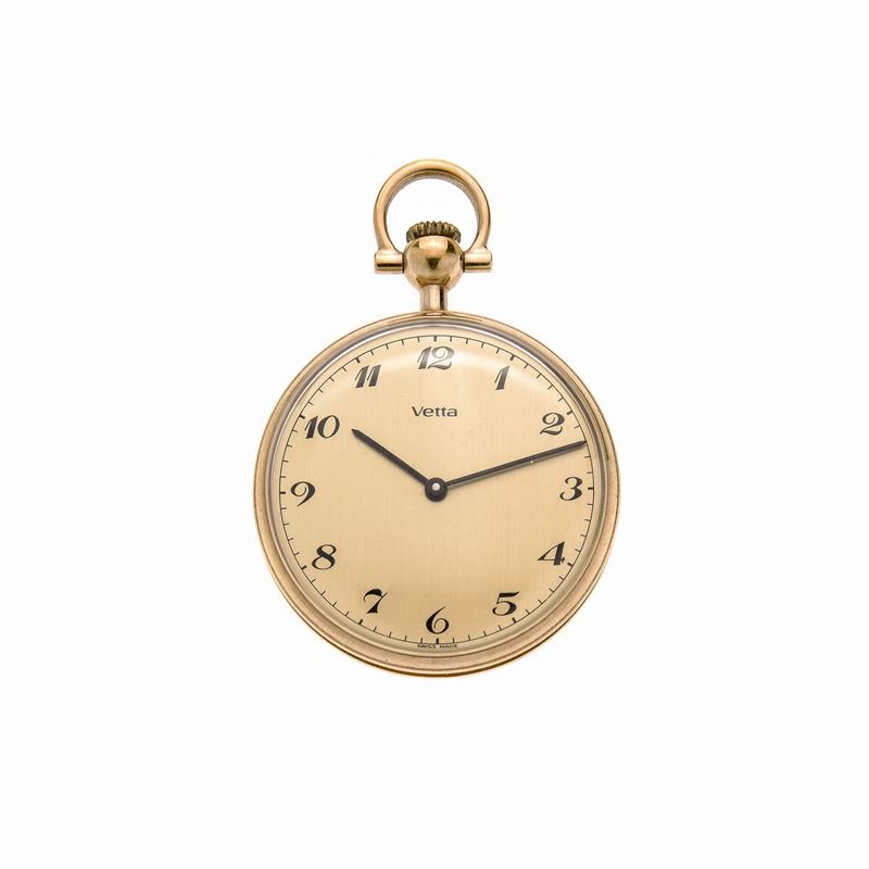 Orologio da Tasca in Oro Giallo Vetta