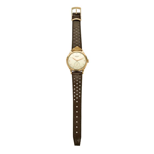 LONGINES : Wristwatch yellow gold Longines  - Auction Auction of Antique Jewelry, Modern and Watches - Curio - Casa d'aste in Firenze