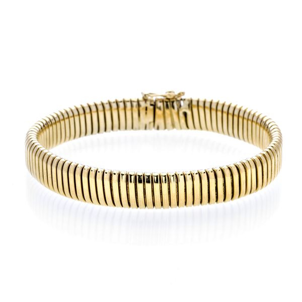 Bracelet in yellow gold  - Auction Auction of Antique Jewelry, Modern and Watches - Curio - Casa d'aste in Firenze